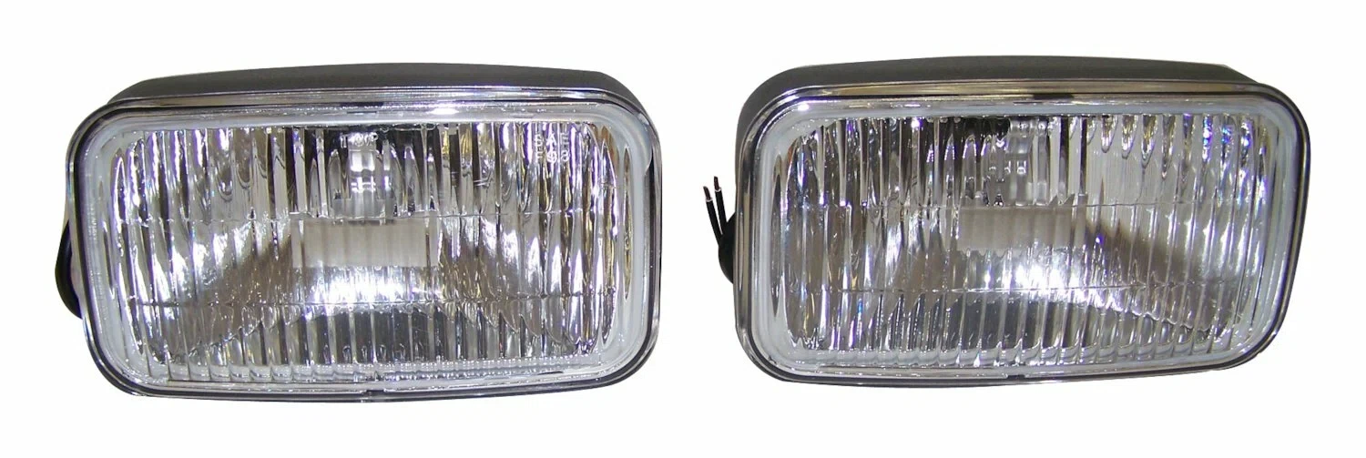 Crown Automotive - Plastic Clear Fog Light Set - 4713582K